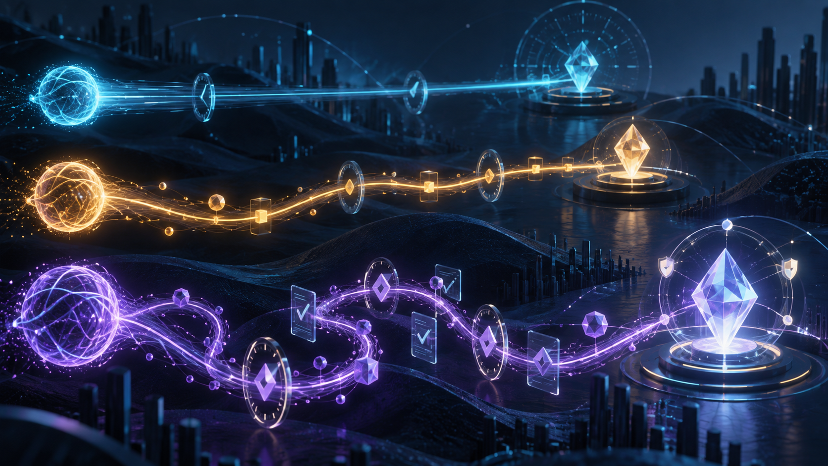 Three LLMs, three different paths to reach the result